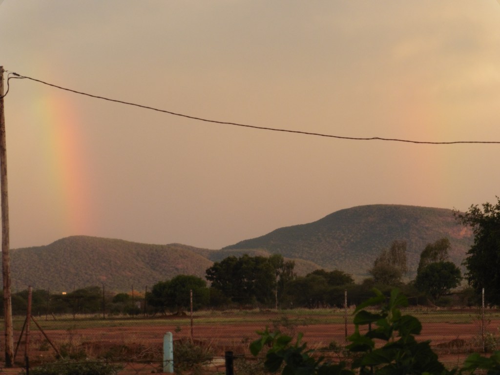 partial double rainbow